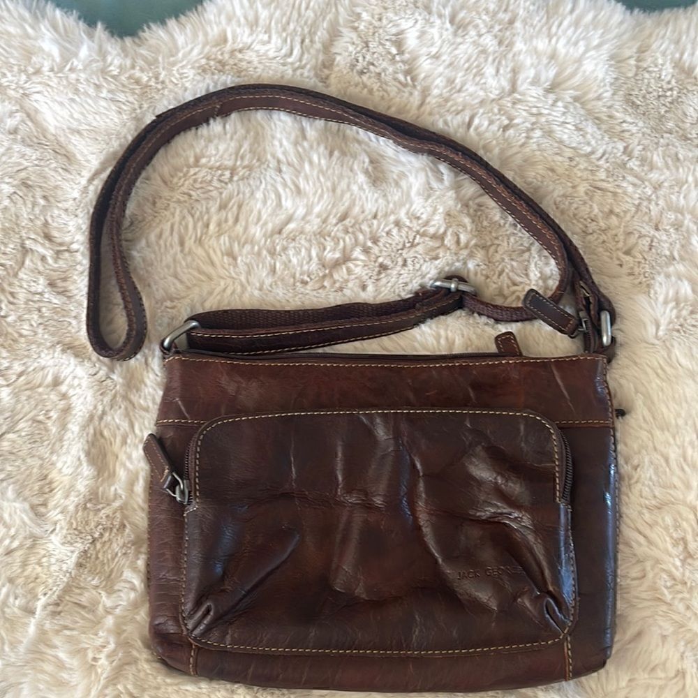 Jack Georges VOYAGER MINI CITY CROSSBODY #7810